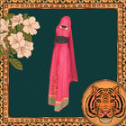 Charming Red Lehenga view 4