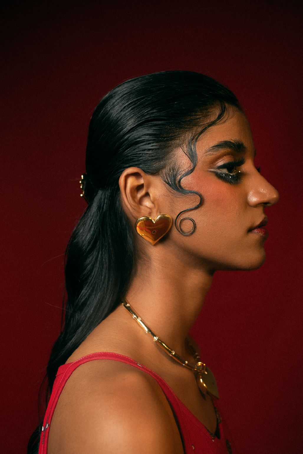 Big Hearts Earrings - image 3