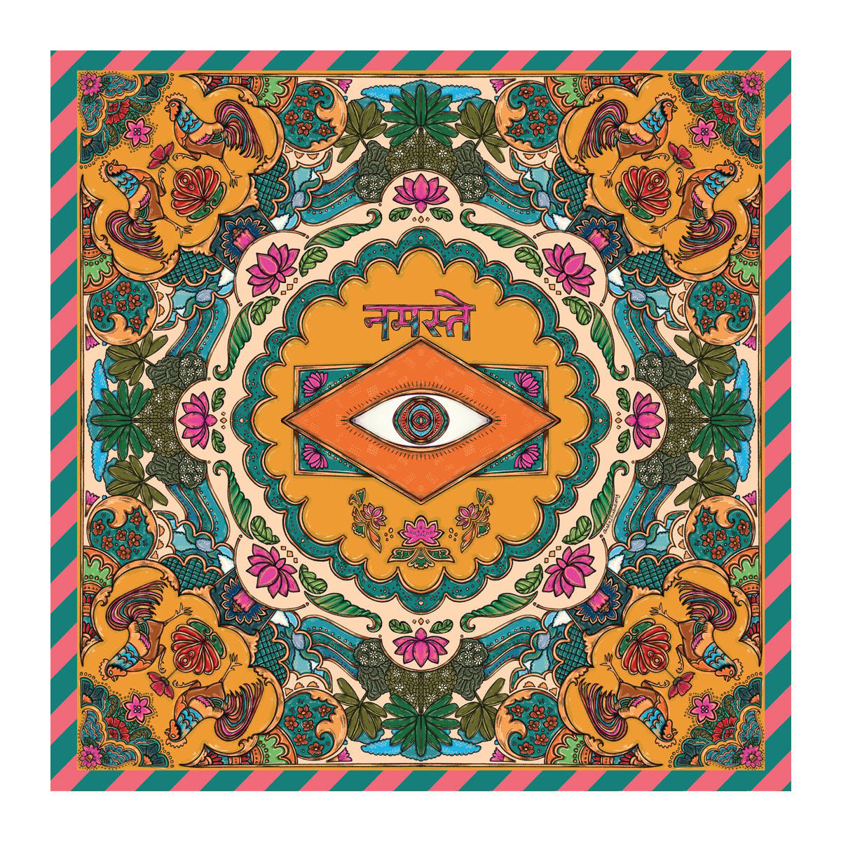 Namaste 48in x 48in Scarf - image 3