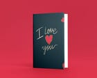 I Love You Greeting Card view 1