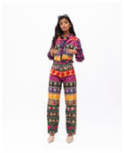 Ooty Roja Shirt with Power Quilted Pants and Power Quilted Vest Set view 1