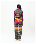 Ooty Roja Shirt with Power Quilted Pants and Power Quilted Vest Set view 2