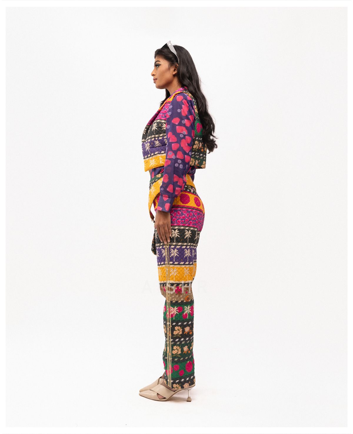 Ooty Roja Shirt with Power Quilted Pants and Power Quilted Vest Set - image 5