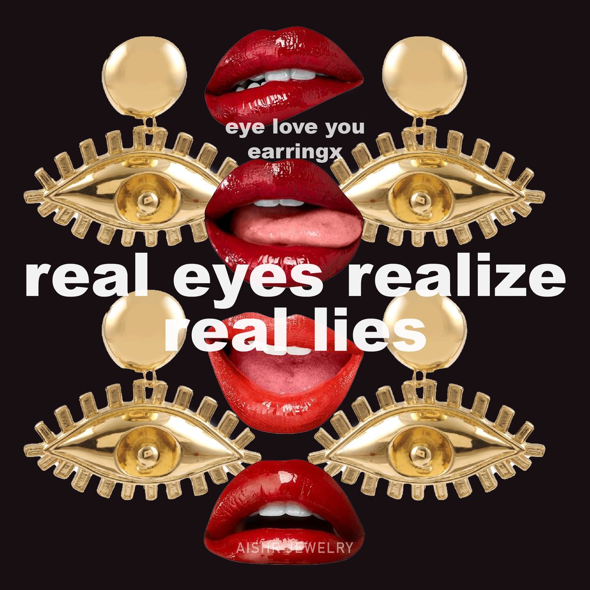 Eye Love You Earrings - image 4