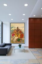 The Holy Family (Shiva, Parvathi & Ganesha) view 2