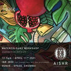 Water Colour Workshop - 11th April 2021 view 3
