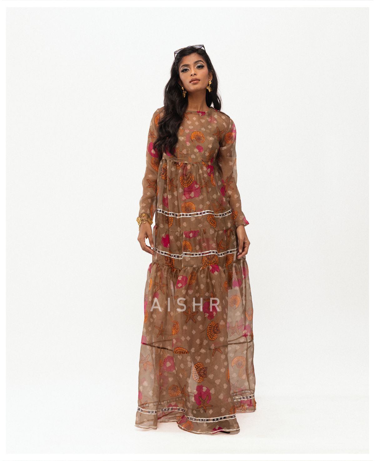 Sea Shell Sheer Dress - image 2
