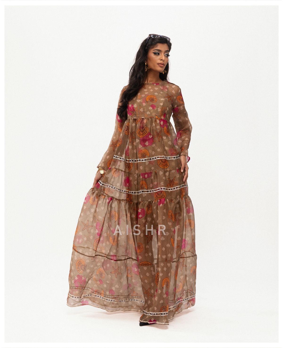 Sea Shell Sheer Dress - image 3