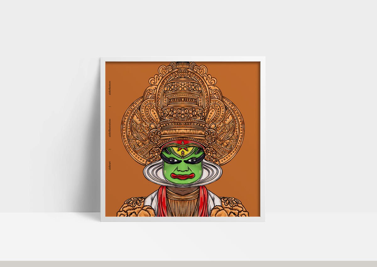 Kathakali Dancer - image 1