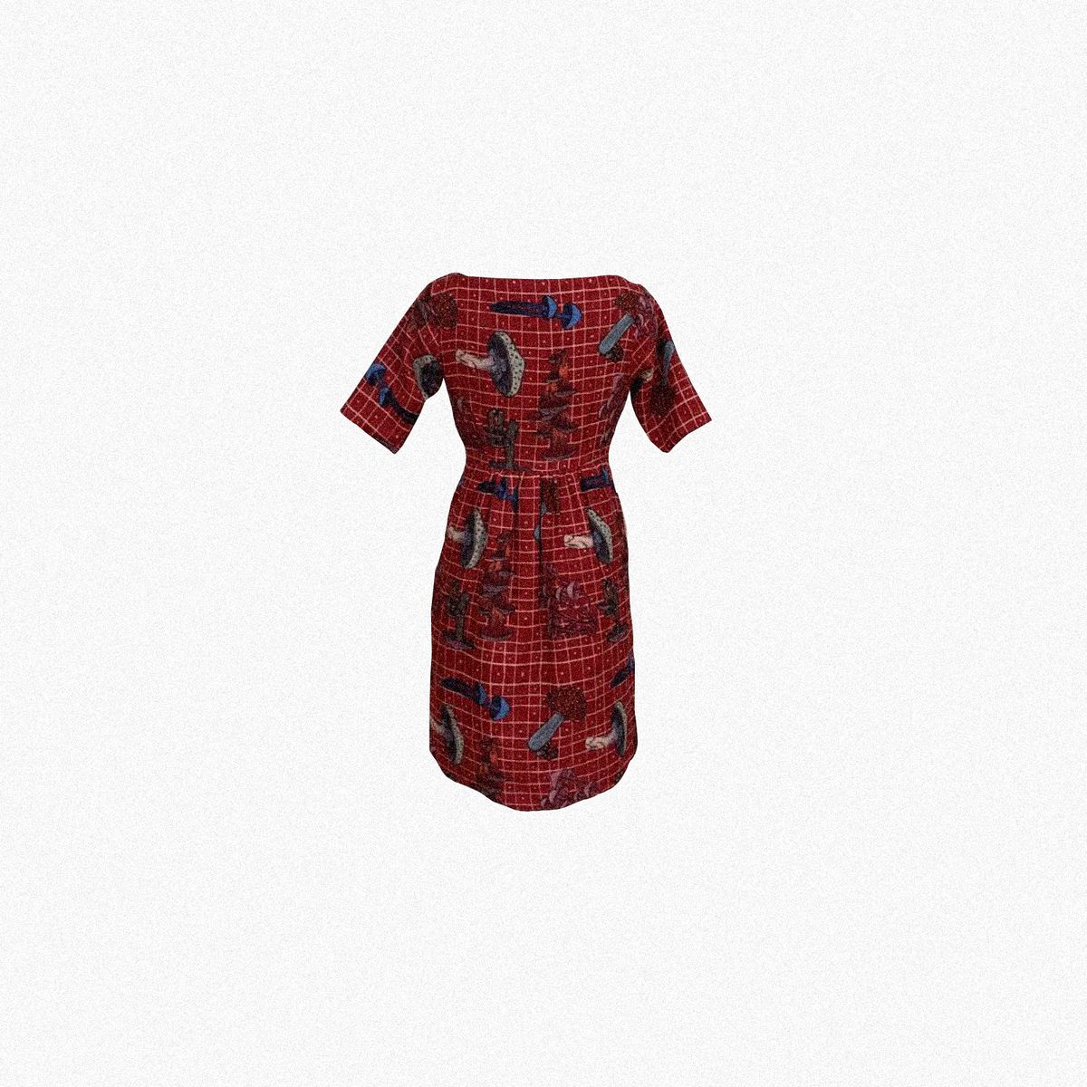 Heidi Mushroom Dress - image 4
