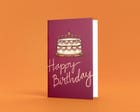 Happy Birthday Greeting Card view 1