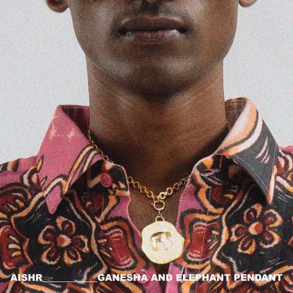 AISHR The Store — Ganesha and Elephant Pendant