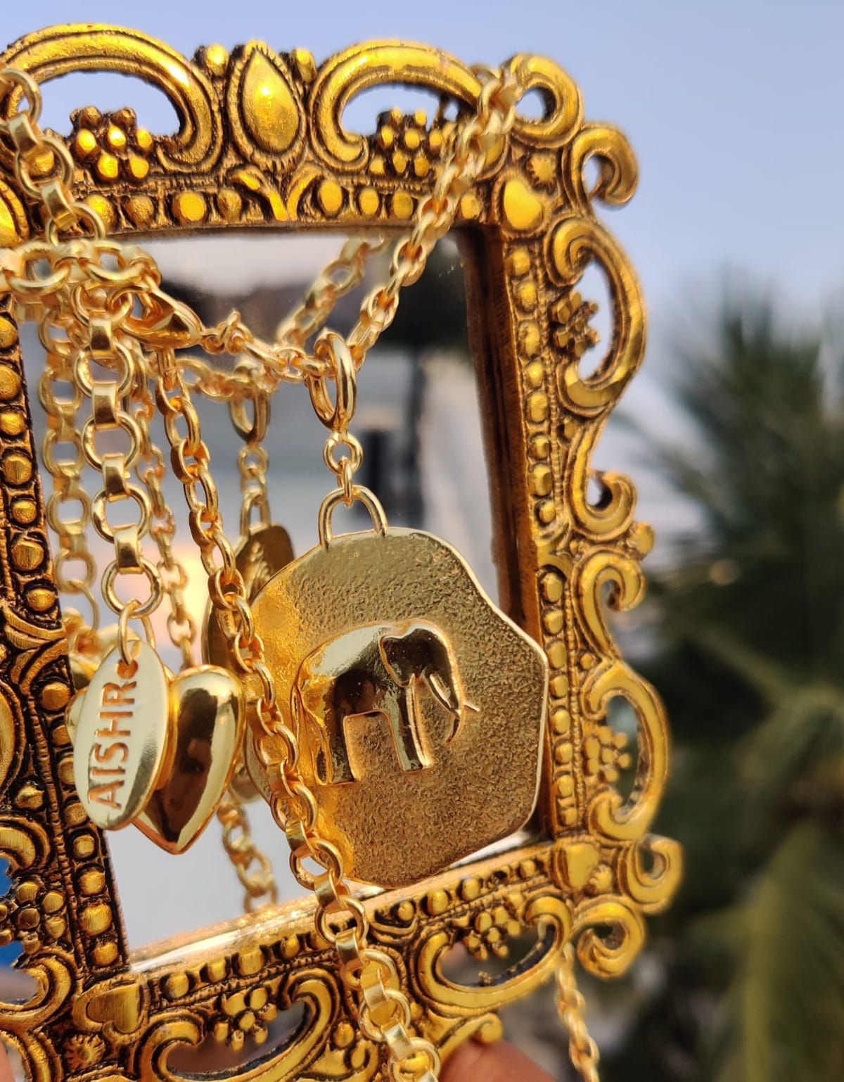 Ganesha and Elephant Pendant - image 4