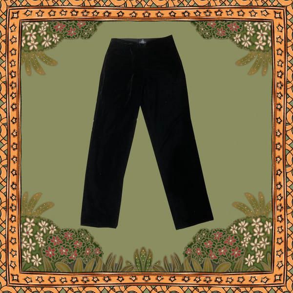 AISHR The Store — Velvy Black Pants Women