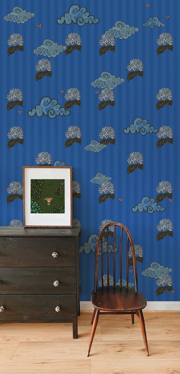 AISHR The Store — Flowers in the rain wallpaper