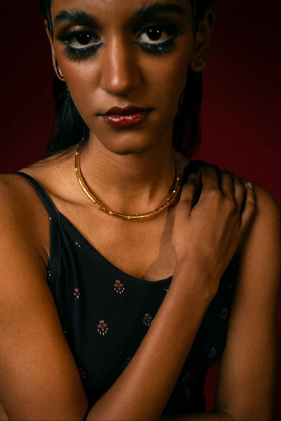Collar bone Hasli Neckpiece - image 2