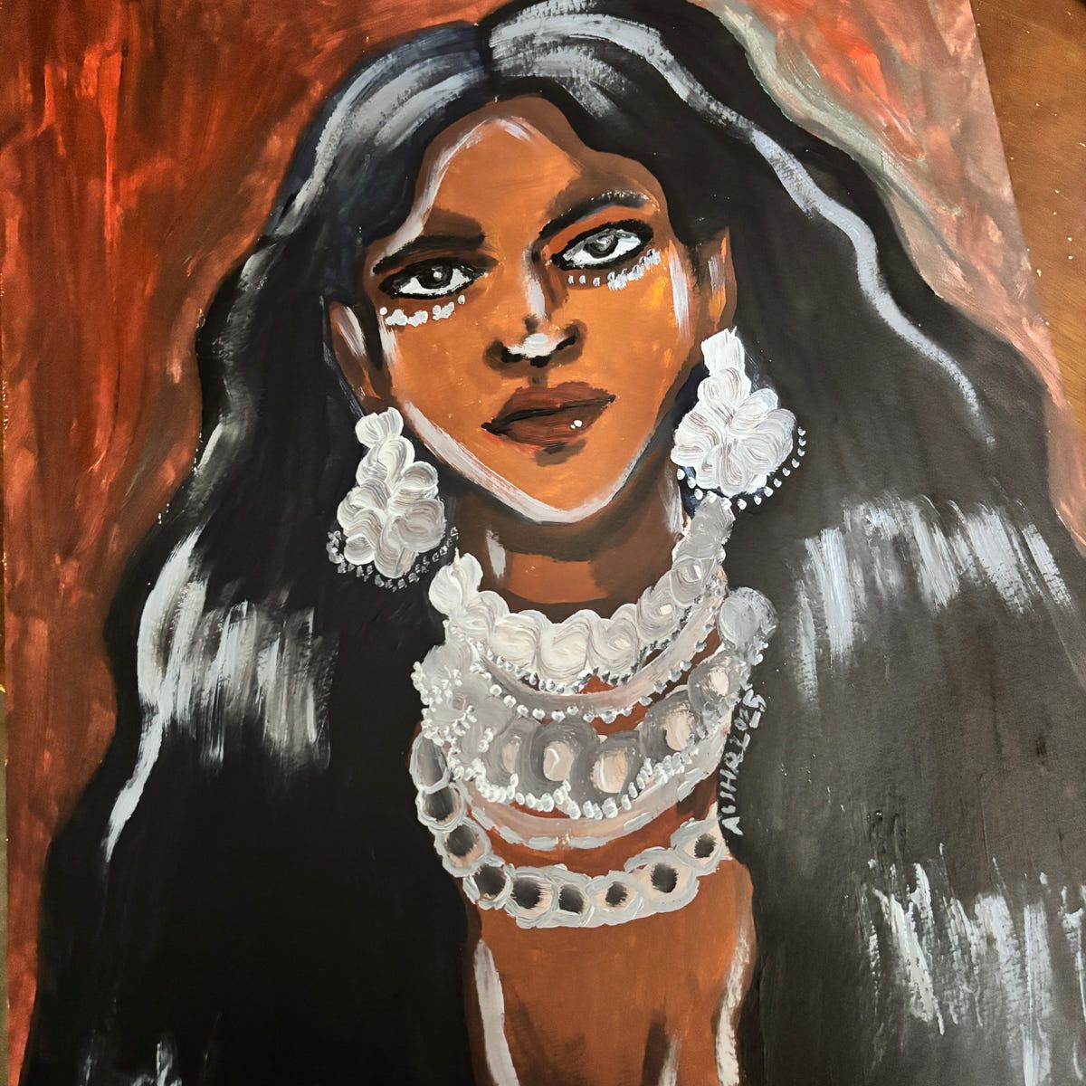 Artwork : Goddess : A3 original - image 1