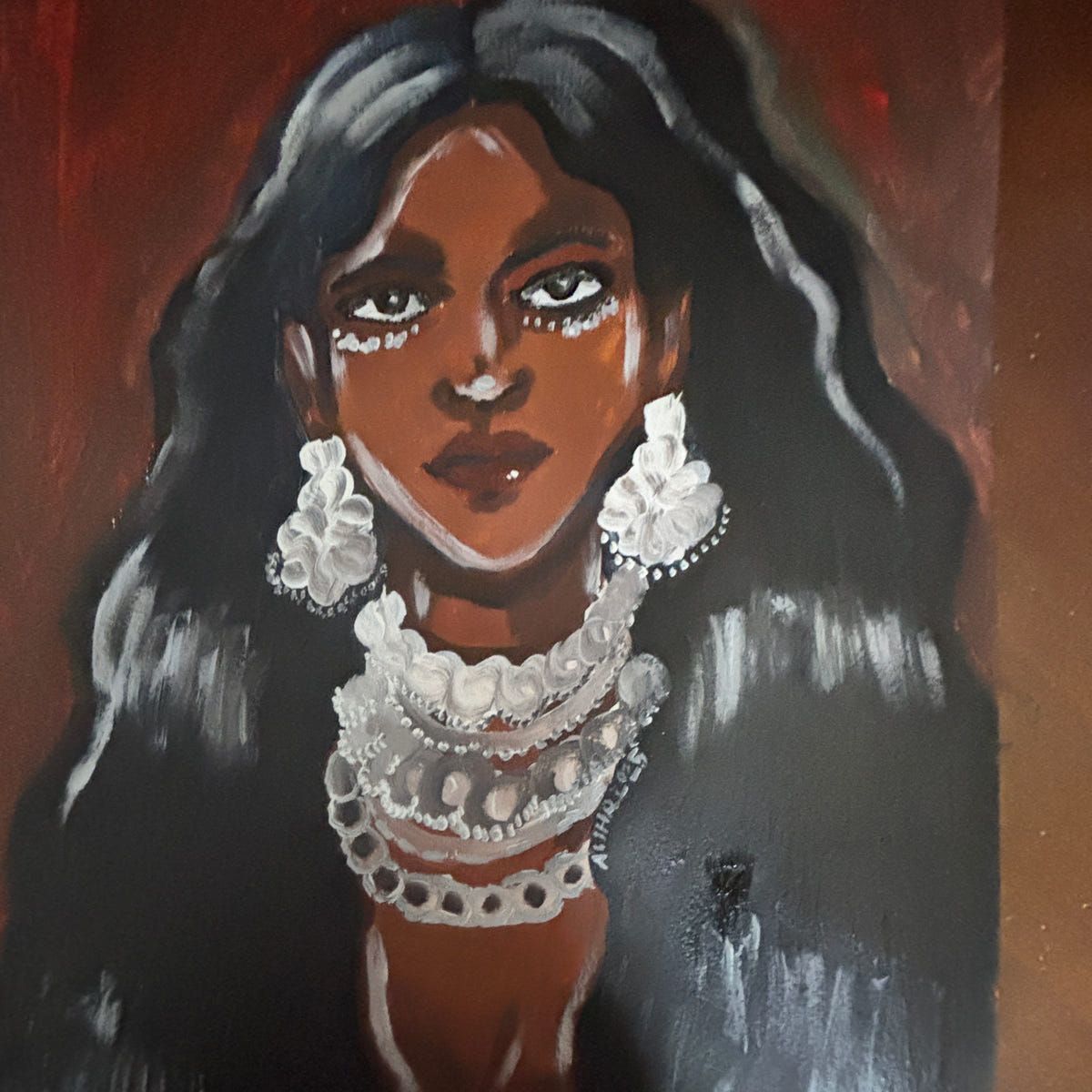 Artwork : Goddess : A3 original - image 2