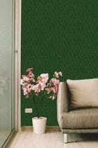 Green Flowers Wallpaper view 1