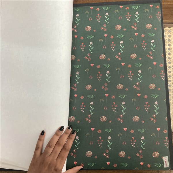 AISHR The Store — Green Flowers Wallpaper