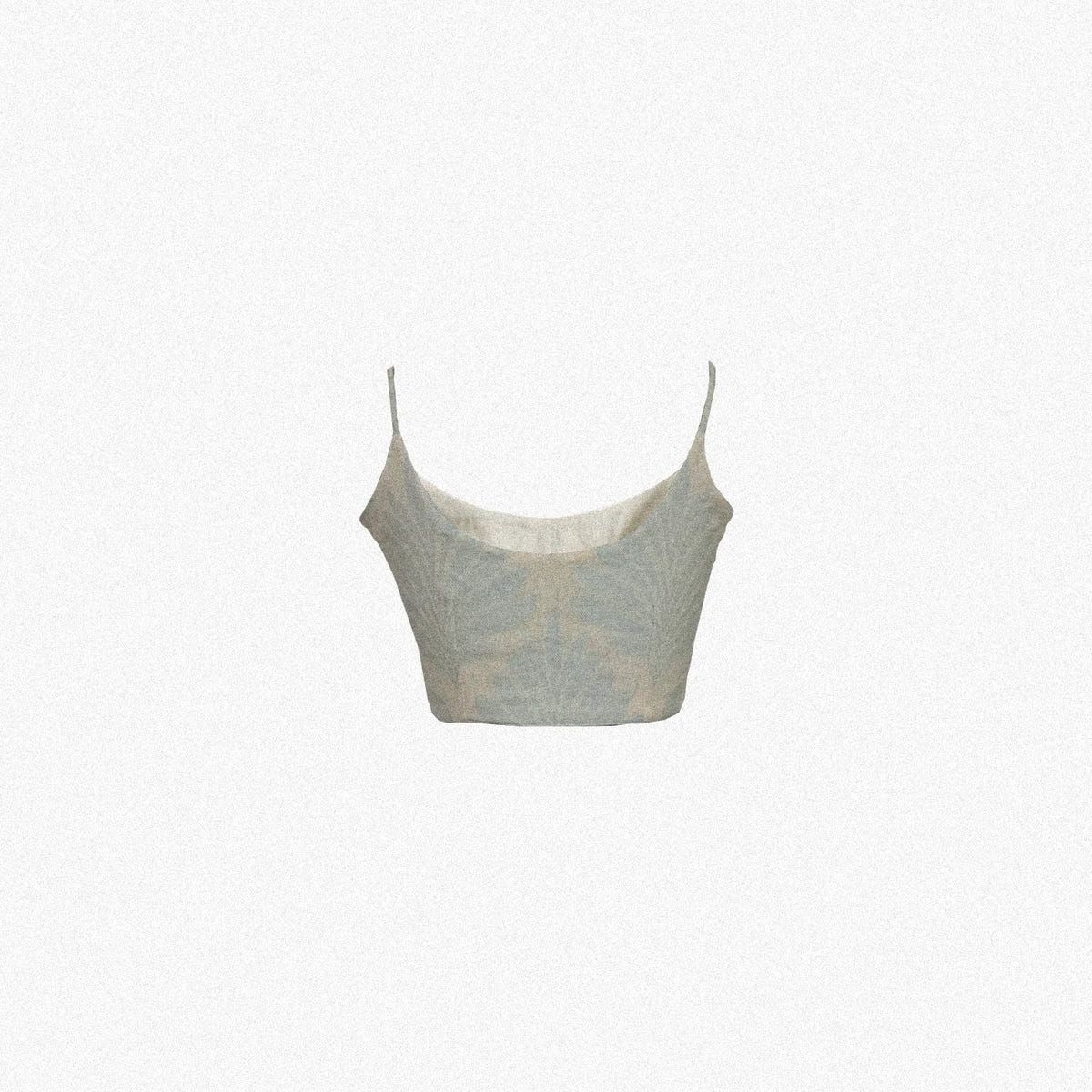 Powder Blue Fitted Top - image 2