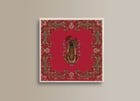 Pichhwai 7 - Srinathji in red florals view 1