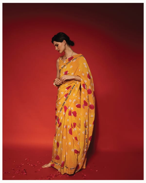 AISHR The Store — Manjal Saree