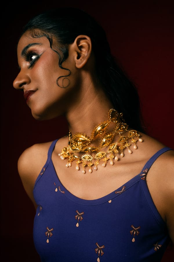 AISHR The Store — Kanmani Eye love you neckpiece