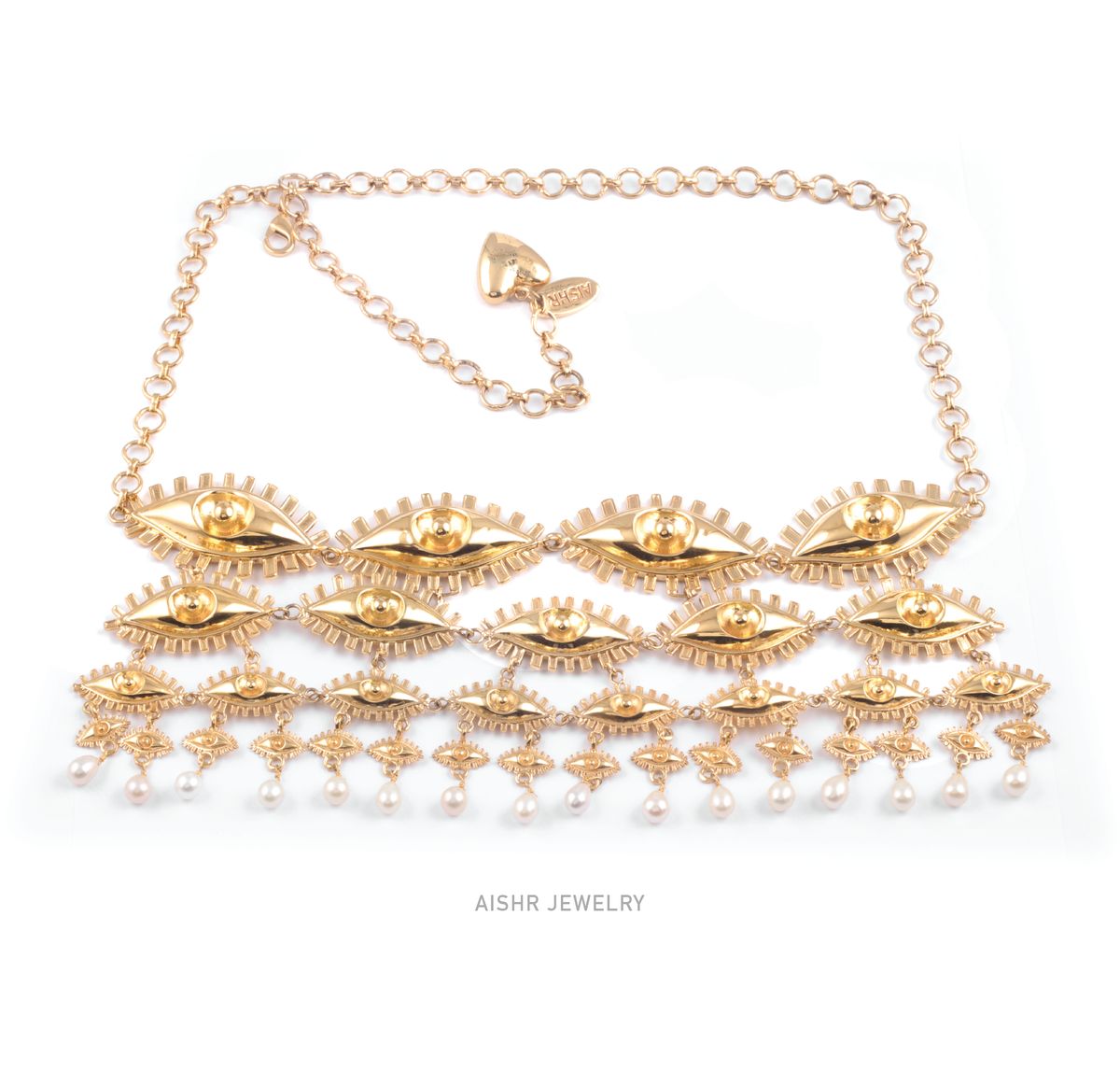 Kanmani Eye love you neckpiece - image 4