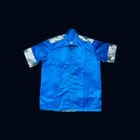 Majestic Blue Brocade Shirt view 1