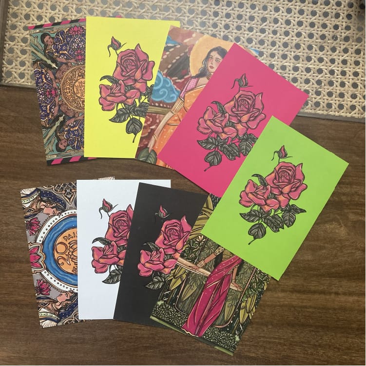 India Post Card Set - image 1