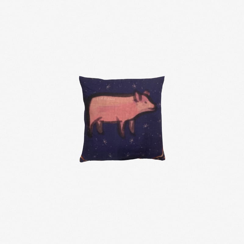 Pig Cushion Cover