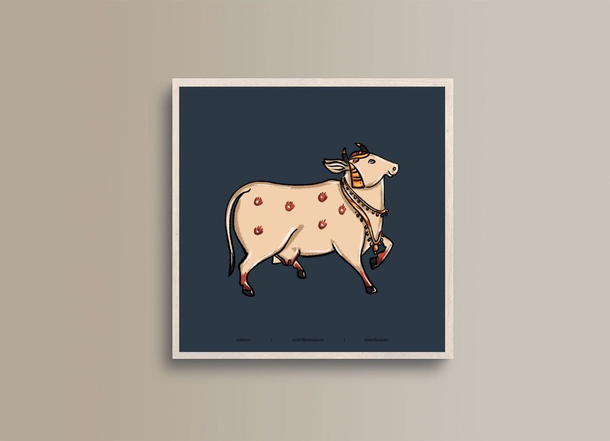 Cute Cow Right - image 1