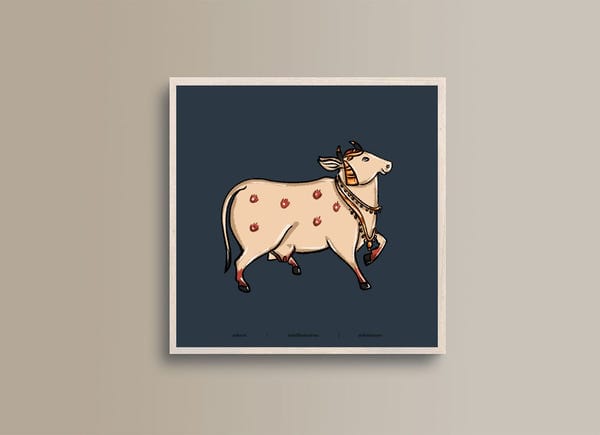 AISHR The Store — Cute Cow Right