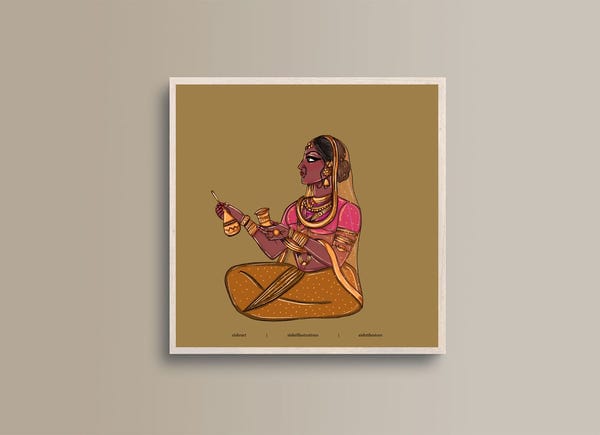 AISHR The Store — Lady Holding a Wine Flask