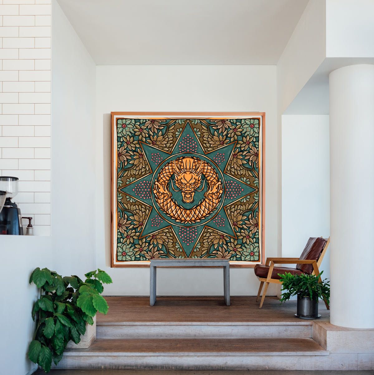 Year of the Dragon 4ft x 4ft - image 1