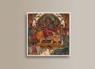 Durga Devi and other gods together view 1