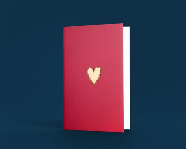 AISHR The Store — Heart Greeting Card