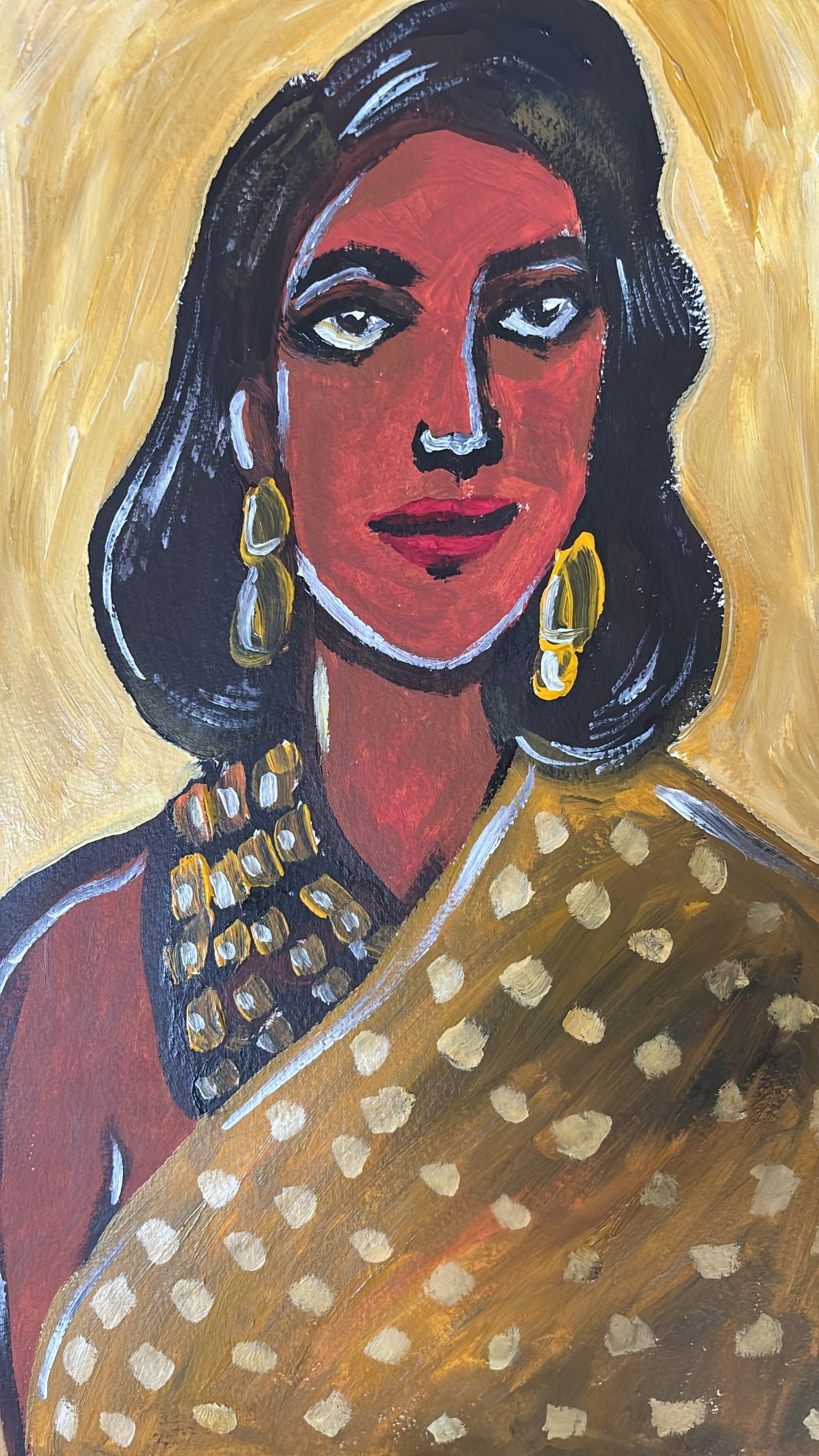 Artwork : Divine Mother : A3 original - image 2