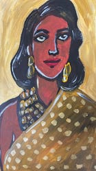 Artwork : Divine Mother : A3 original view 2