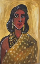Artwork : Divine Mother : A3 original view 3