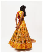 Turmeric Lehenga view 3