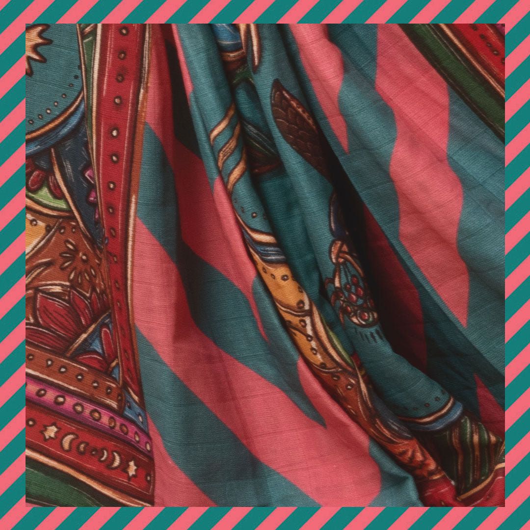 Mera Bharat Mahan Saree - image 6