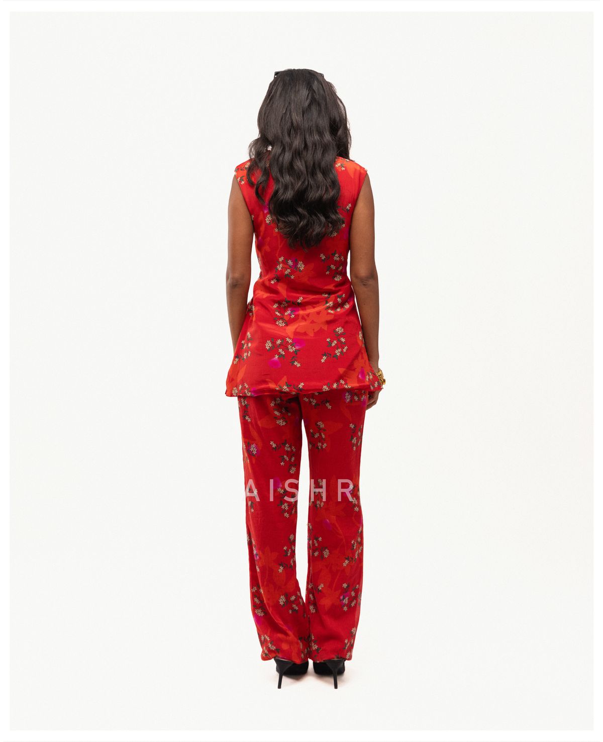 Red Jasmine Co-ord Set - image 3