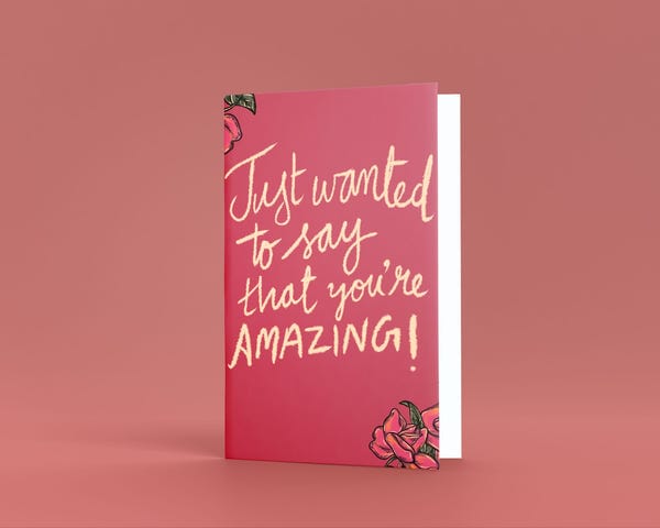 AISHR The Store — You're Amazing Greeting Card
