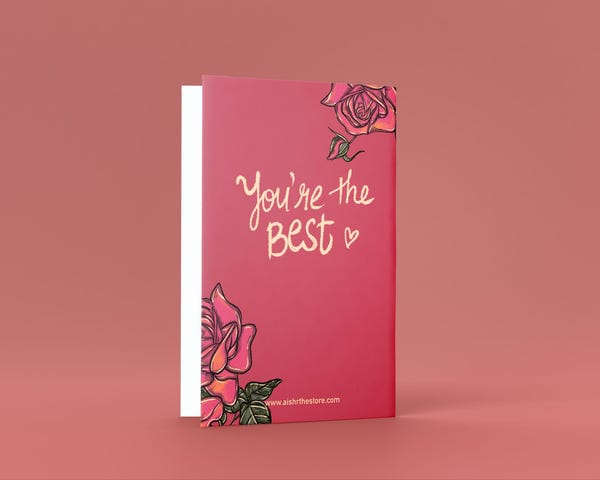 AISHR The Store — You're Amazing Greeting Card