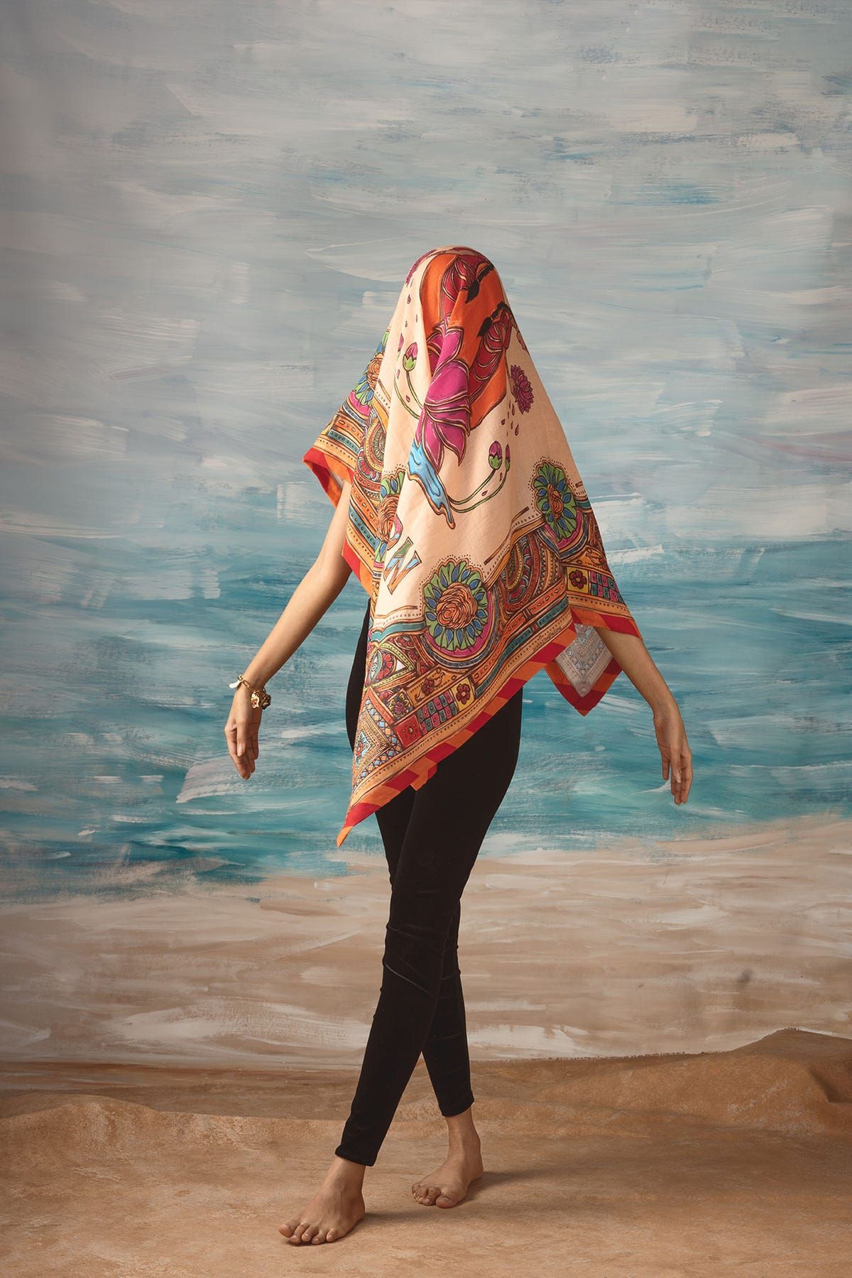 Sound-Horn 48in x 48in Scarf - image 2