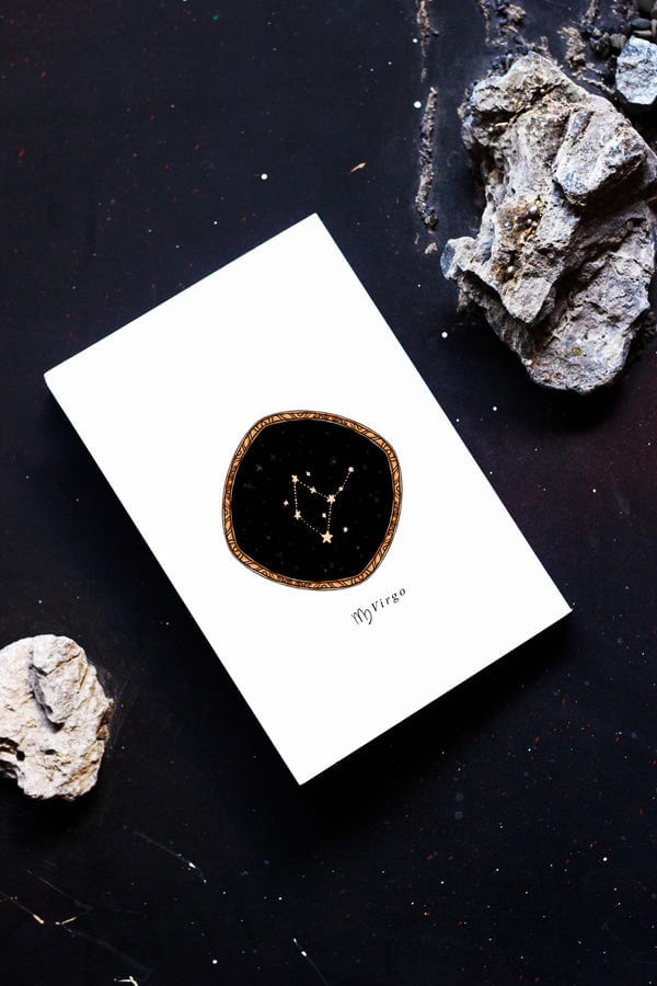 AISHR The Store — Virgo Constellation Notebook