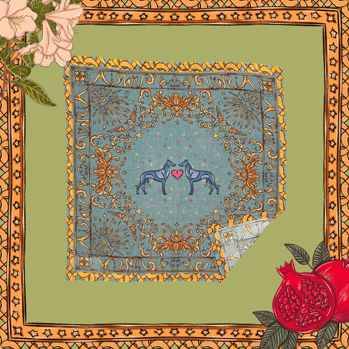 Cute Dog Petit Scarf - image 1