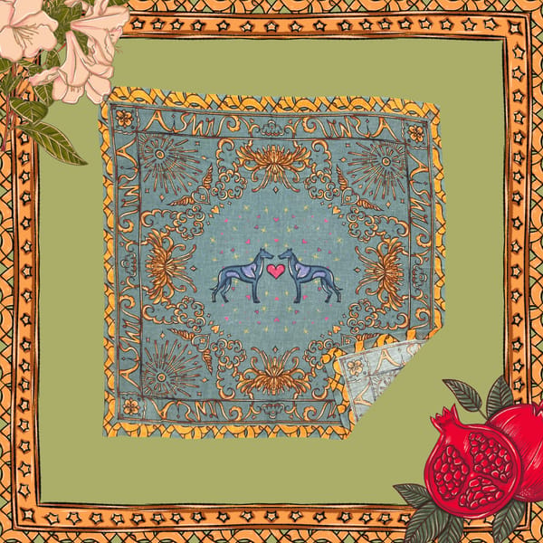 AISHR The Store — Cute Dog Petit Scarf